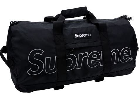 best supreme duffle bag replica|supreme duffle bag fw18 black.